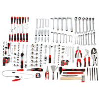 Composición de 182 herramientas en 12 módulos para mecánica automóvil