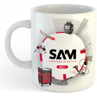 Mug SAM blanco