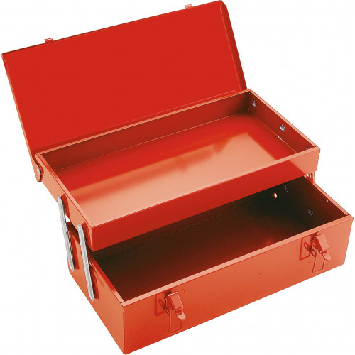 Caja de herramientas metálica con 2 cajones - Almacenaje Herramientas