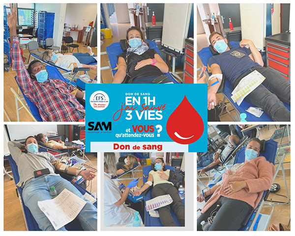 Donación de sangre Marzo 2022 | SAM Outillage